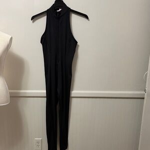 Victoria Secret fitness Black Sleeveless Jumpsuit